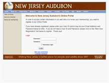 Tablet Screenshot of community.njaudubon.org